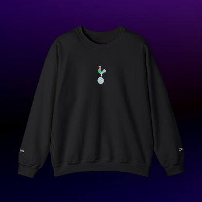 Unisex sweater with embroidered design - Tottenham Hotspur