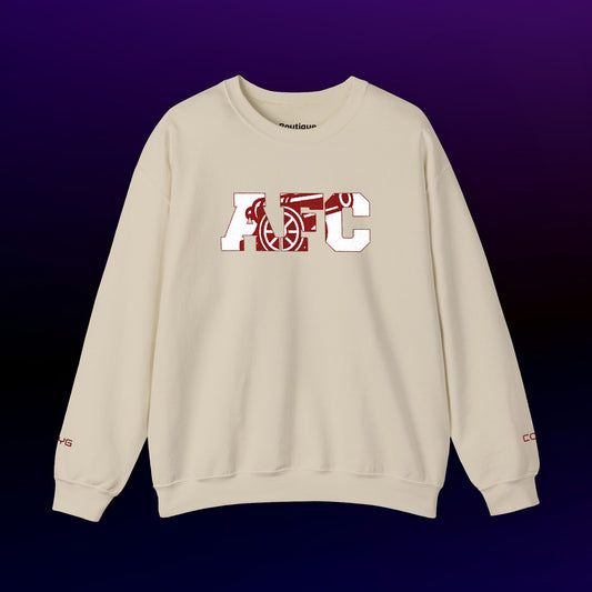 Unisex sweater with embroidered design - "AFC" Arsenal
