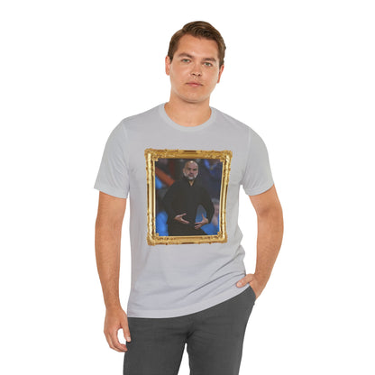Mixed T-Shirt - Pep Guardiola "Balls" (Gold frame)