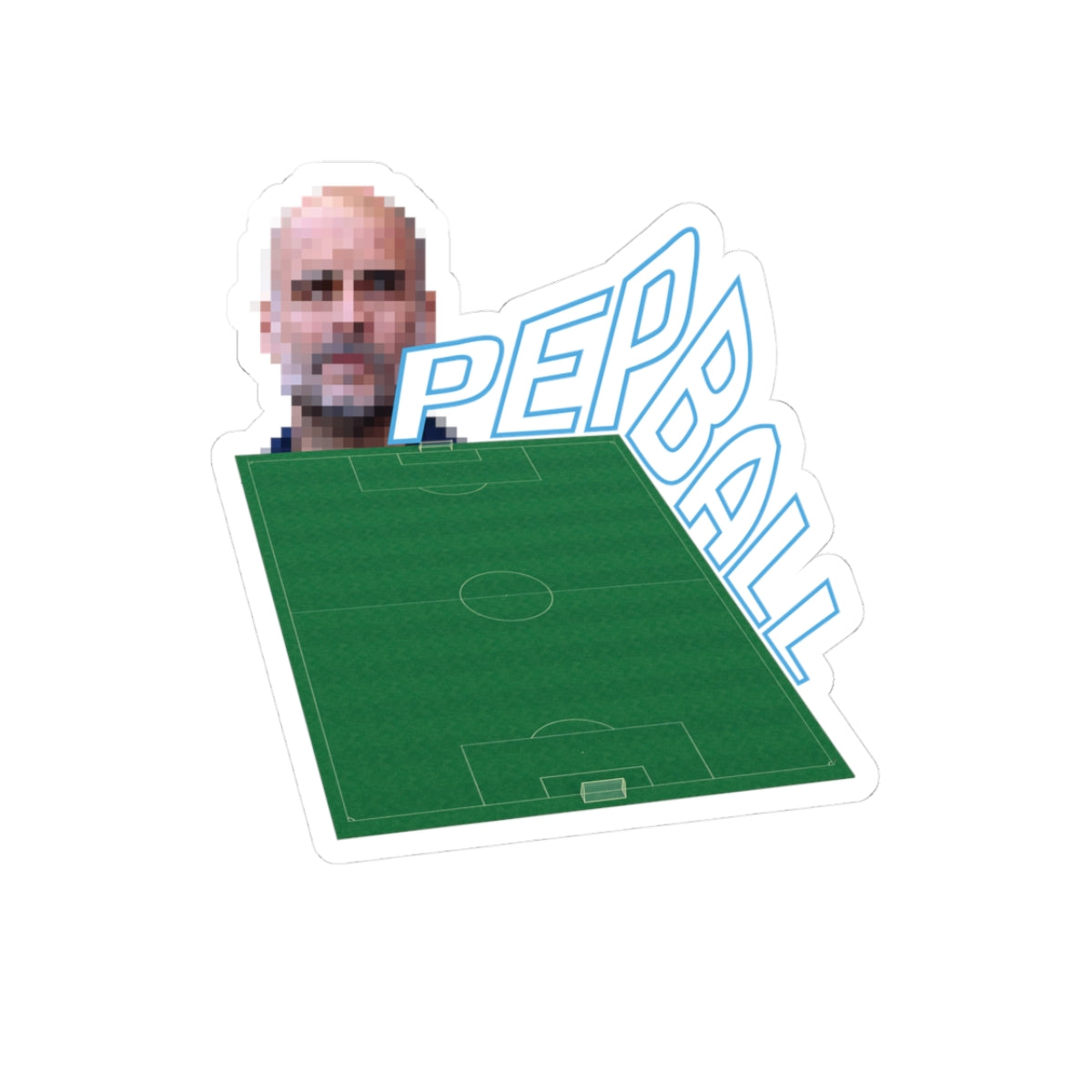 Football Sticker — Pep Guardiola (Manchester City)