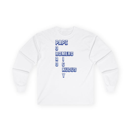 T-Shirt Manches Longues Mixte - Tottenham (Names)