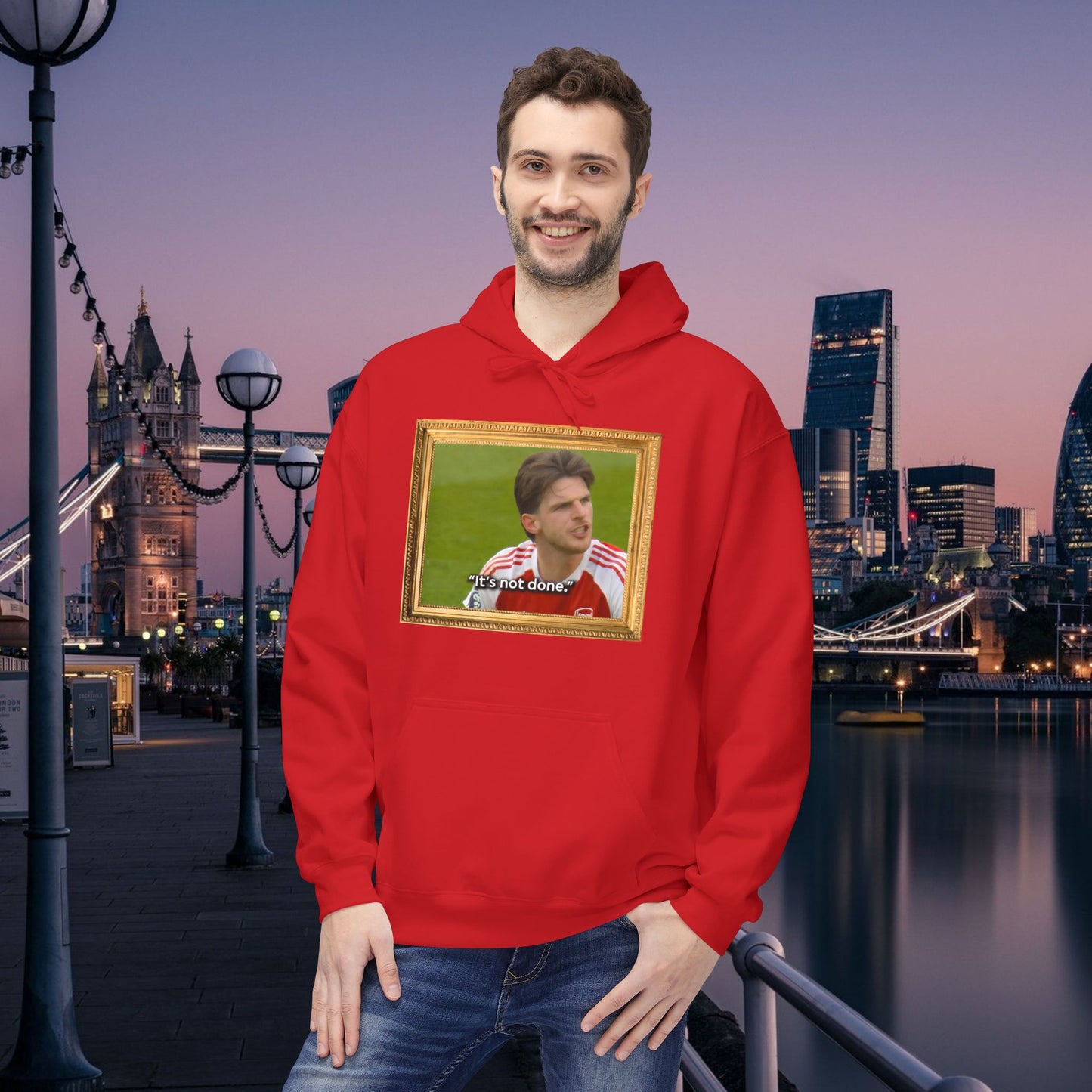 Hoodie Capuche - It's not done (Rice, Arsenal)