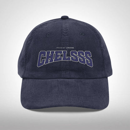 Casquette en velours côtelé et brodé - 'CHELSSS' Chelsea