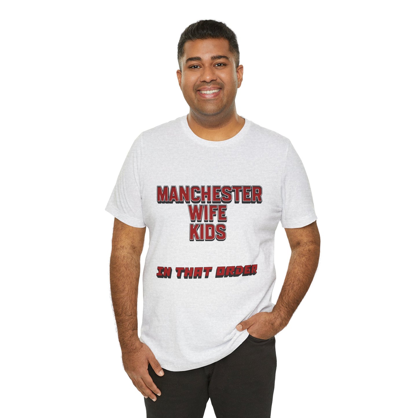 T-Shirt Mixte - In That Order (Manchester United)