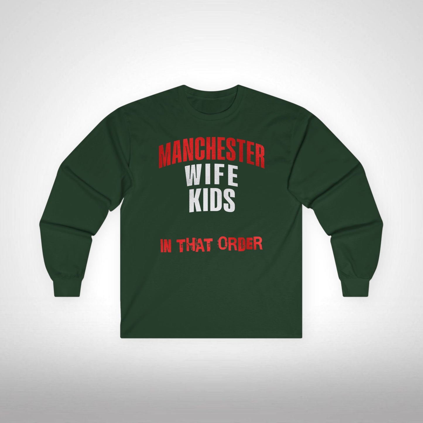 Mixed Long Sleeve T-Shirt - In That Order (Man United)