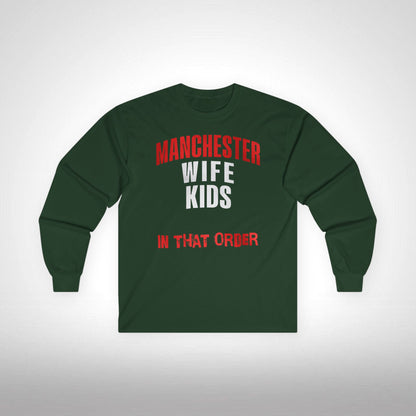 Mixed Long Sleeve T-Shirt - In That Order (Man United)