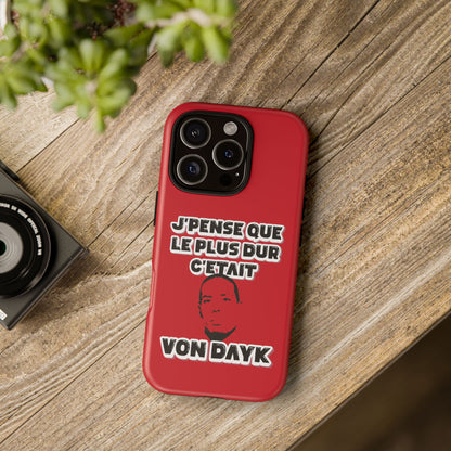 Coque Téléphone - Van Dijk (Liverpool phone case)