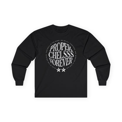 T-Shirt Manches Longues Mixte - Chelsea "Proper Chels"