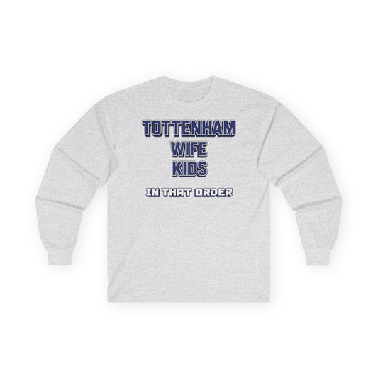T-Shirt Manches Longues Mixte - In That Order (Tottenham)