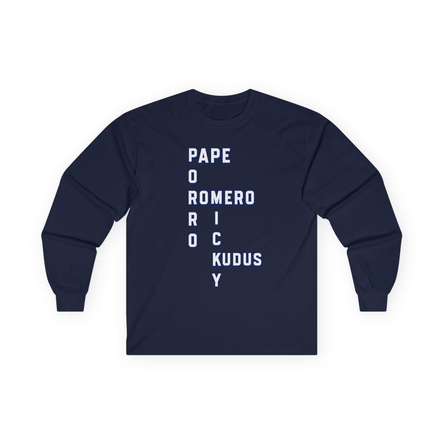 Unisex Long Sleeve T-Shirt - Tottenham (Words)