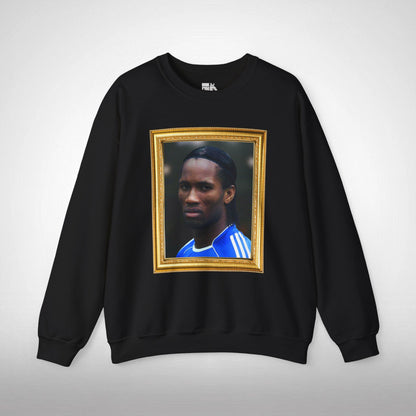 Pull Mixte  - Didier Drogba Legend (Chelsea, Gold Frame)