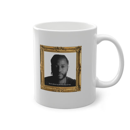 Mug - Raheem Sterling "Best of me" (Gold Frame)