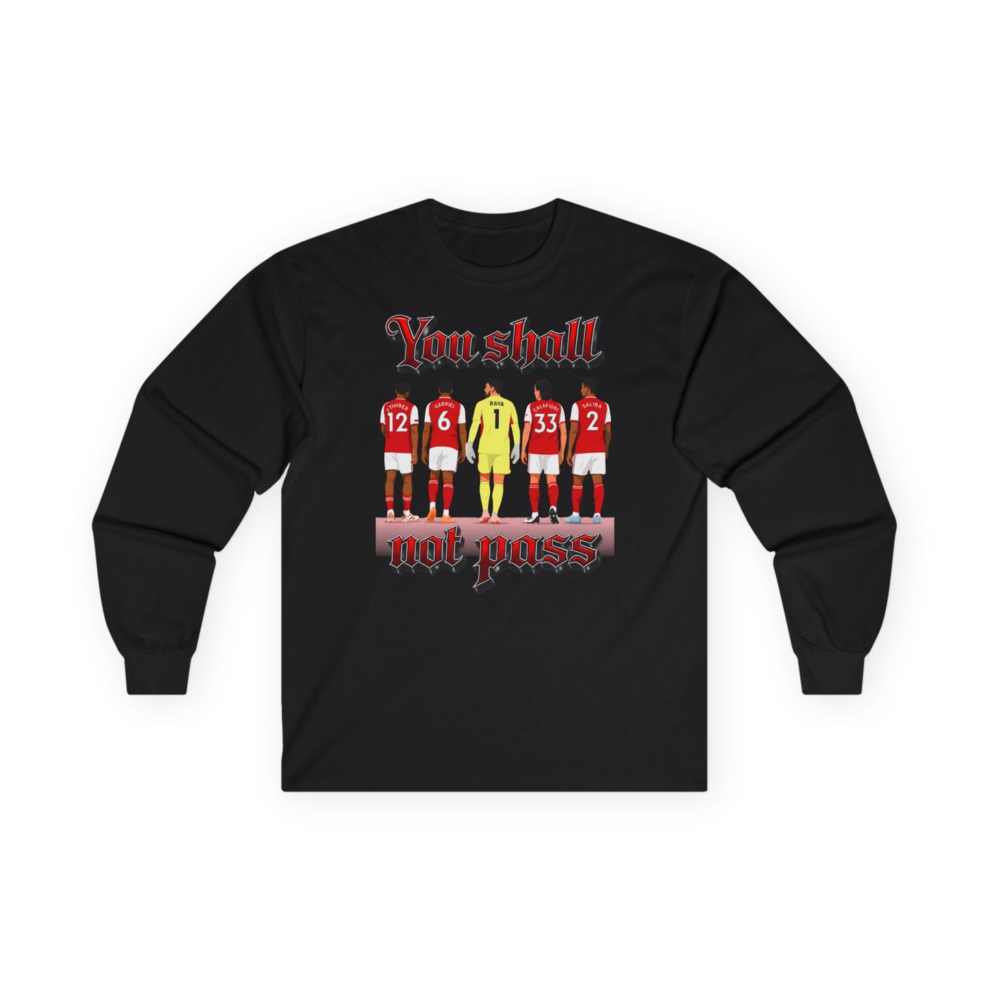 T-Shirt Manches Longues - You Shall Not Pass (Arsenal)