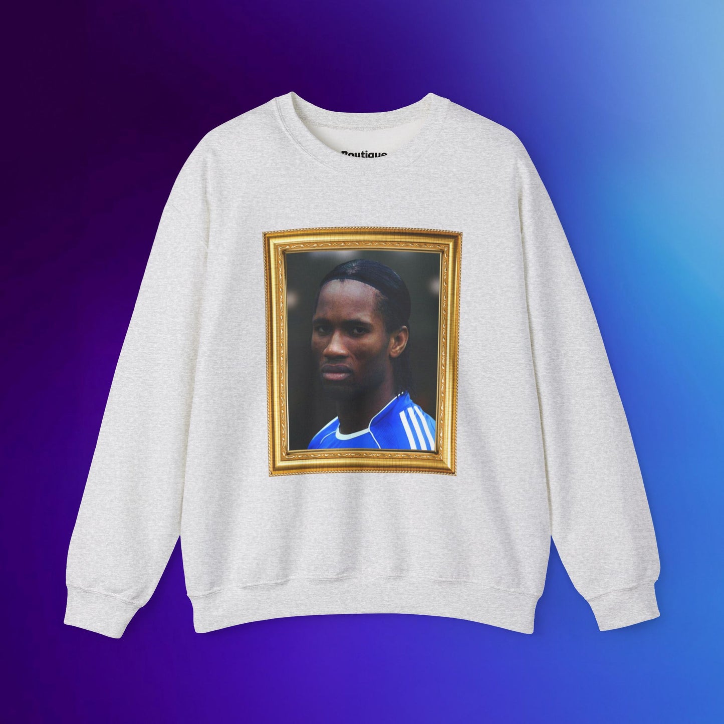 Mixed Sweater - Didier Drogba Chelsea Legend (Gold Frame)