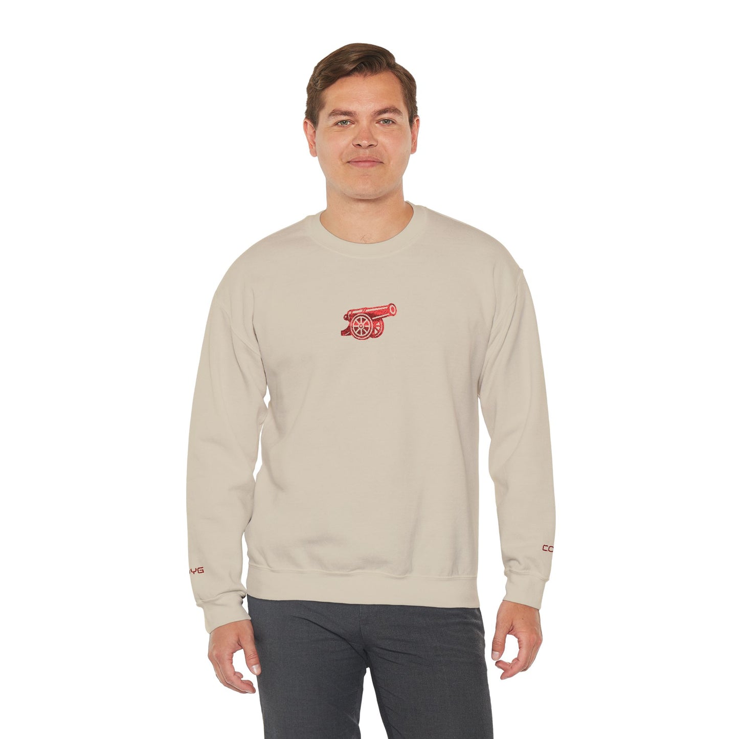 Unisex sweater with embroidered design - Arsenal