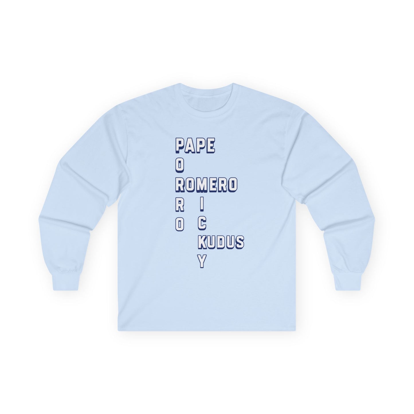 Unisex Long Sleeve T-Shirt - Tottenham (Words)