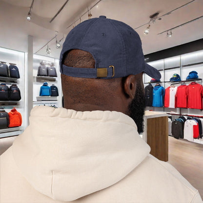 Casquette en velours côtelé et brodé - 'CHELSSS' Chelsea