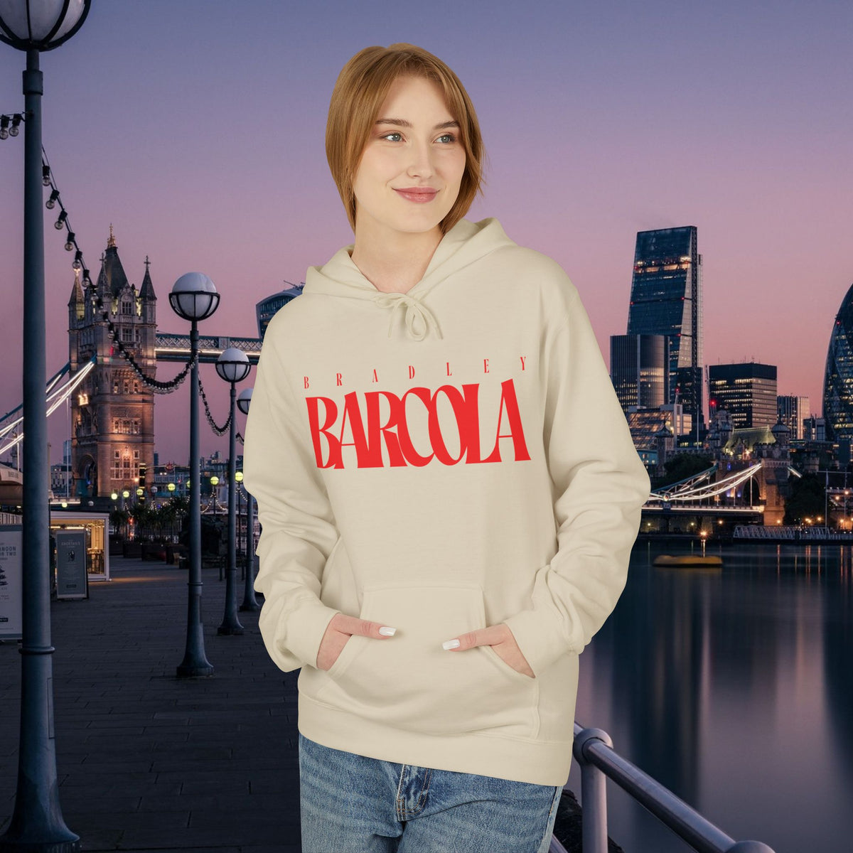 Hoodie Capuche Mixte - Bradley Barcola (Liverpool)