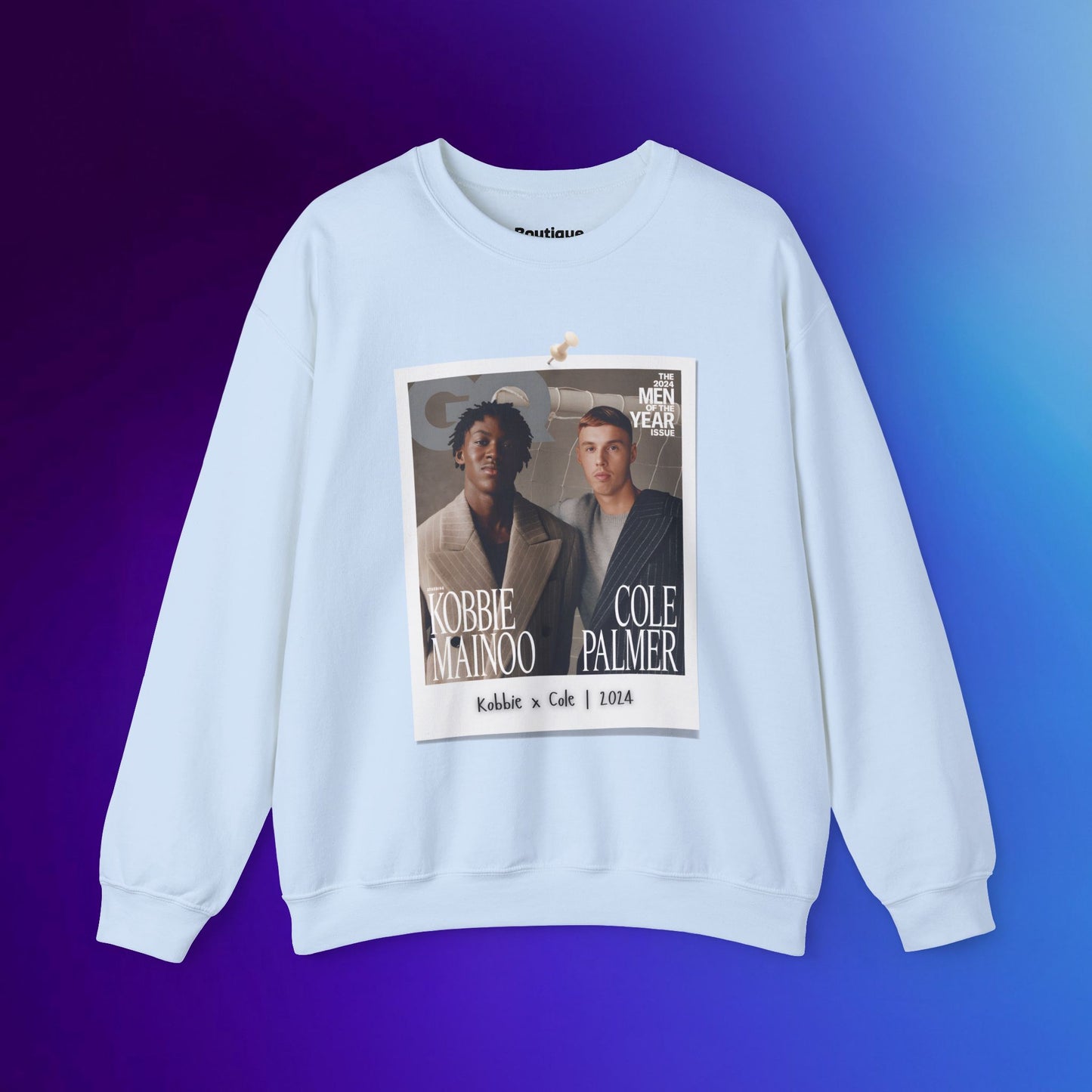 Mixed Sweater - Kobbie Mainoo x Cole Palmer (GQ)