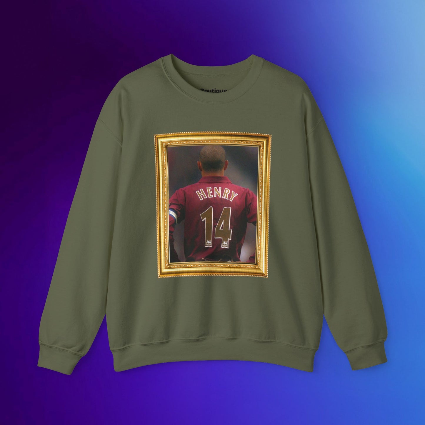 Mixed Sweater - Thierry Henry Arsenal Legend (Gold Frame)