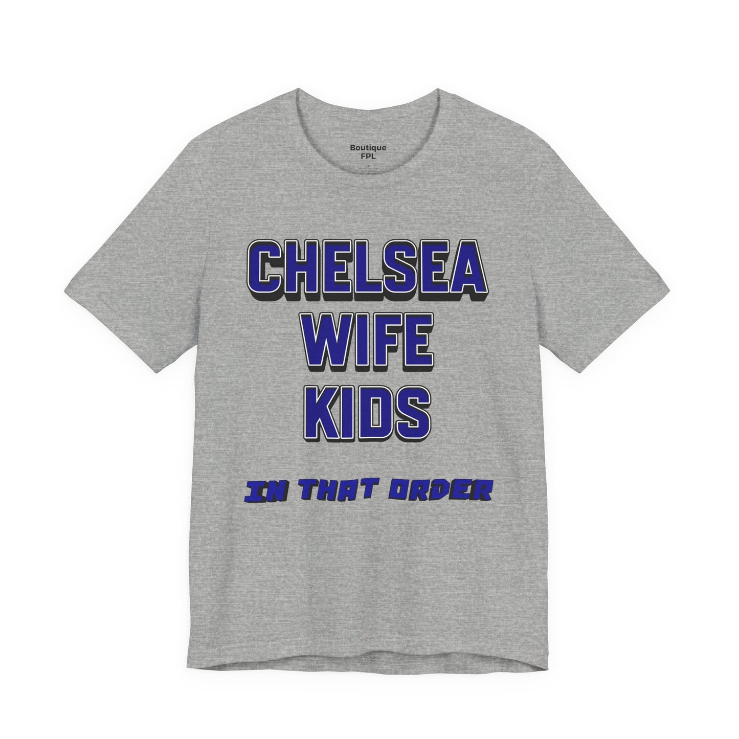 T-Shirt Mixte - In That Order (Chelsea FC)