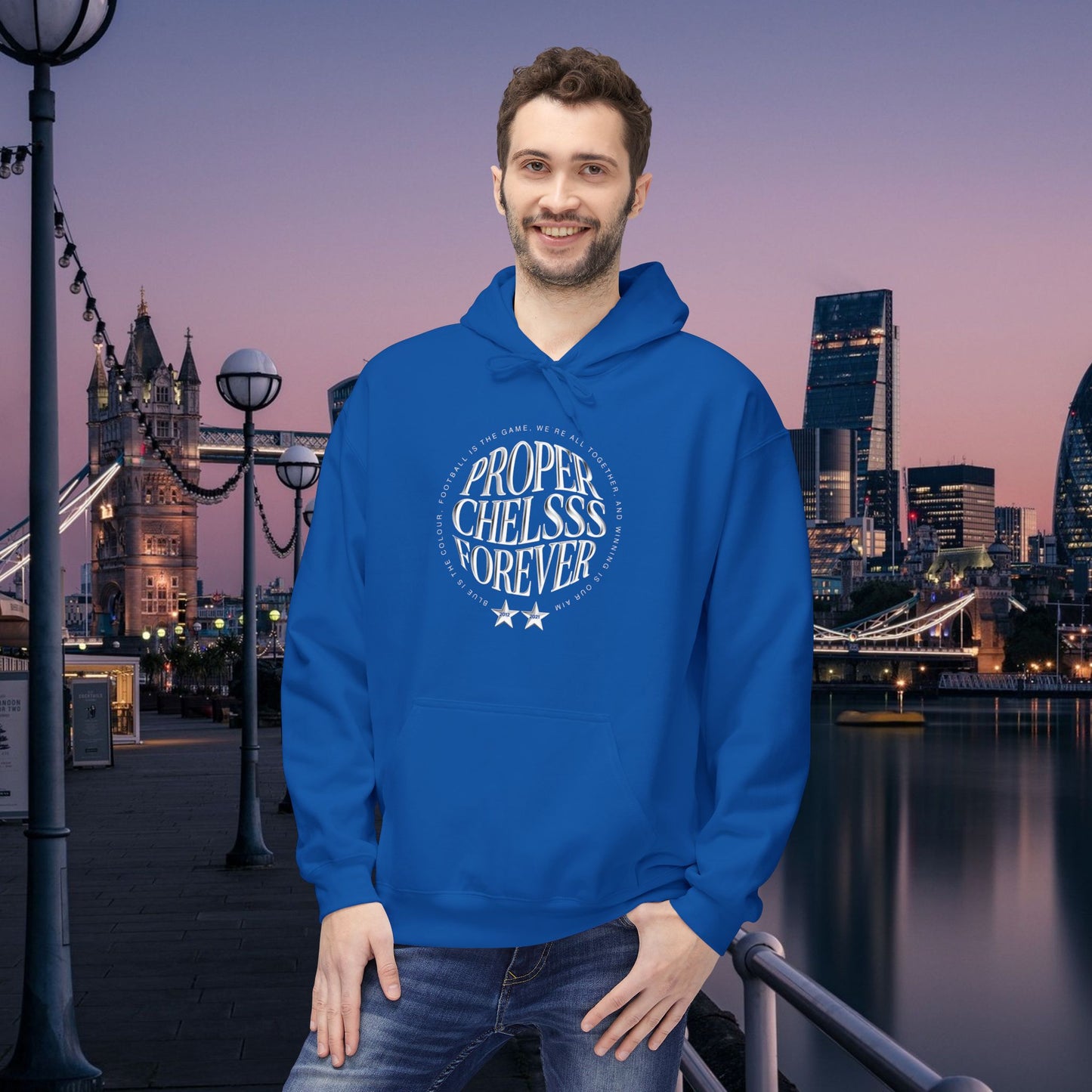 Unisex Hoodie - Chelsea "Proper Chelsea"