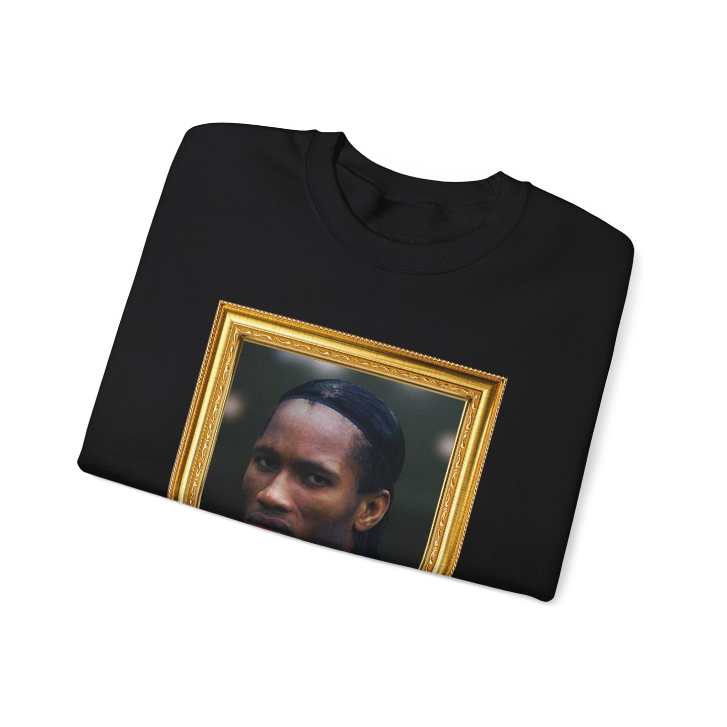 Mixed Sweater - Didier Drogba Chelsea Legend (Gold Frame)