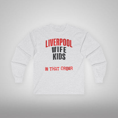 T-Shirt Manches Longues - In That Order (Liverpool)