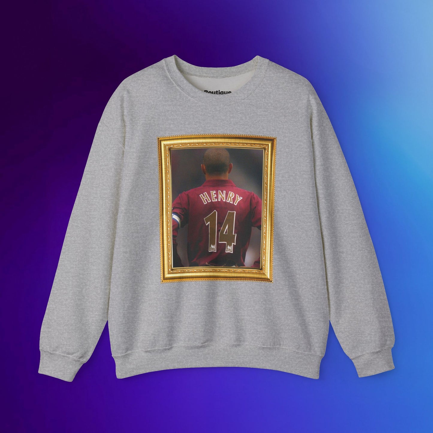 Mixed Sweater - Thierry Henry Arsenal Legend (Gold Frame)