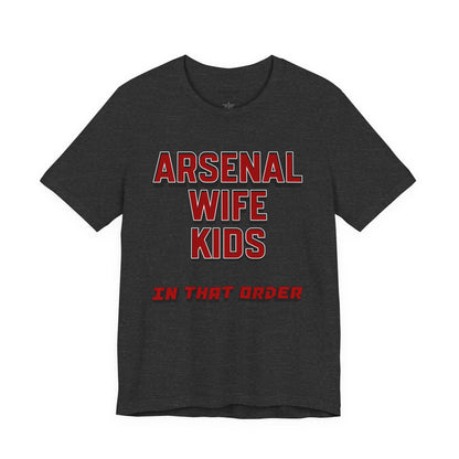T-Shirt Mixte - In That Order (Arsenal)