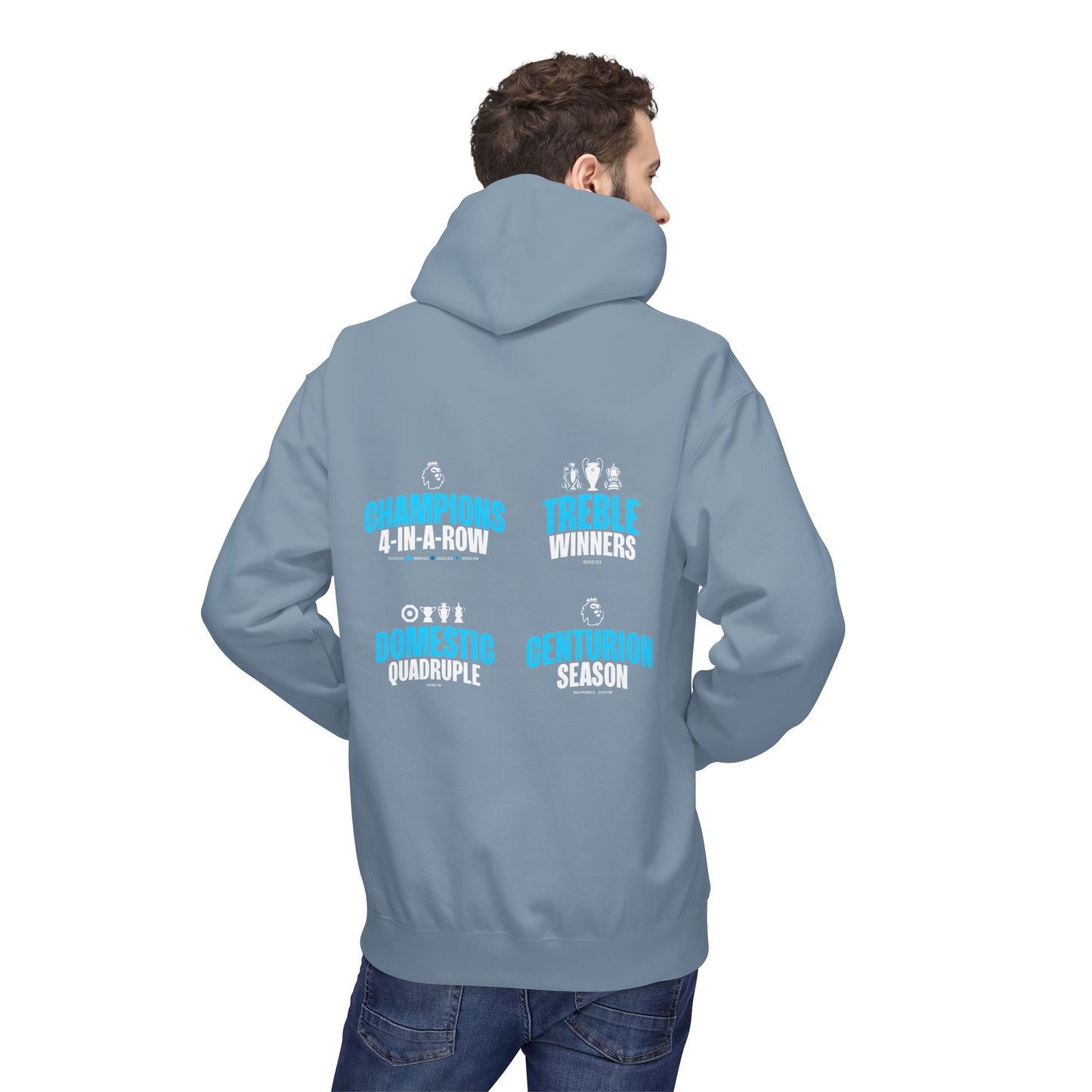 Hoodie Capuche Mixte - History Makers (Manchester City)