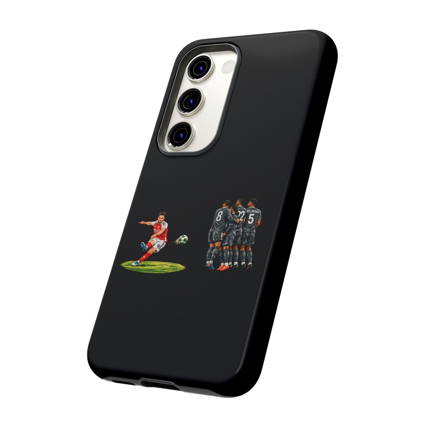 iPhone/Samsung Case - Declan Rice Free Kick (Arsenal phone case)