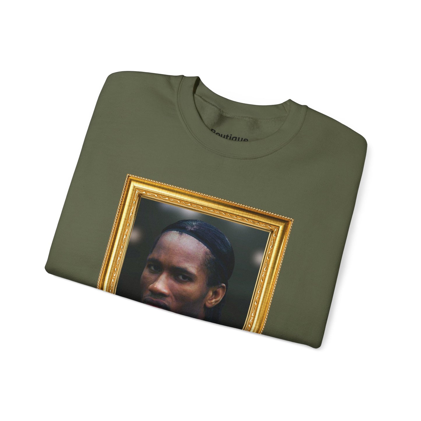 Mixed Sweater - Didier Drogba Chelsea Legend (Gold Frame)