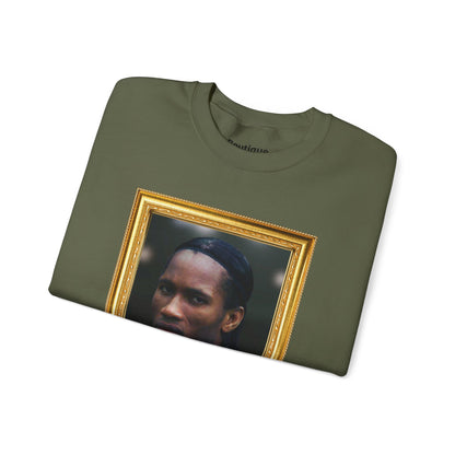 Mixed Sweater - Didier Drogba Chelsea Legend (Gold Frame)