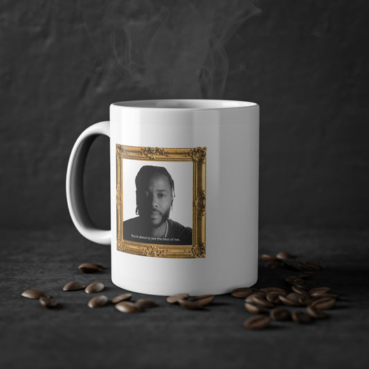 Mug - Raheem Sterling "Best of me" (Gold Frame)