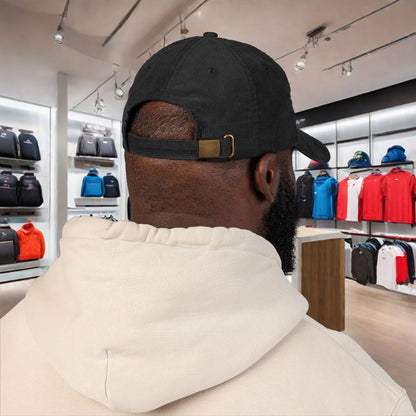 Casquette en velours côtelé et brodé - 'CHELSSS' Chelsea