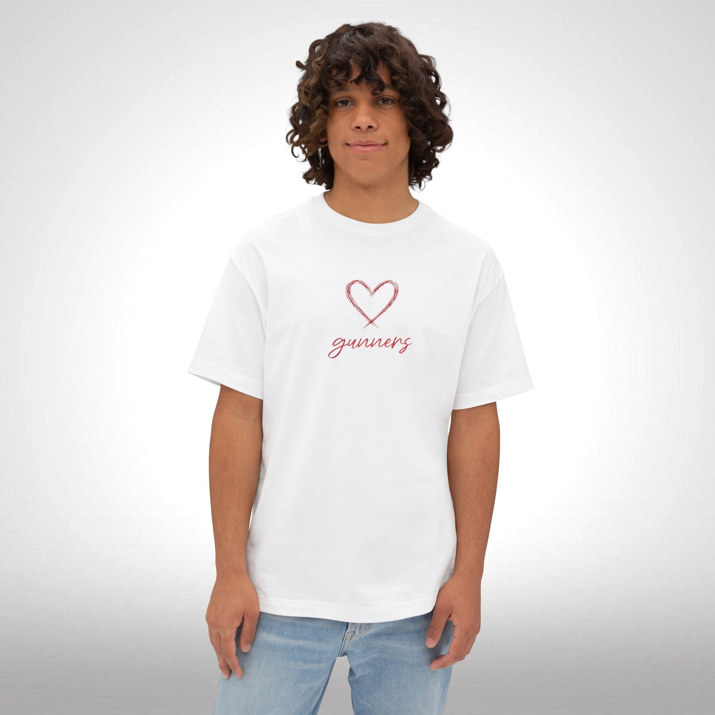 T-Shirt Oversized - Never Stop Pushing (Arsenal)