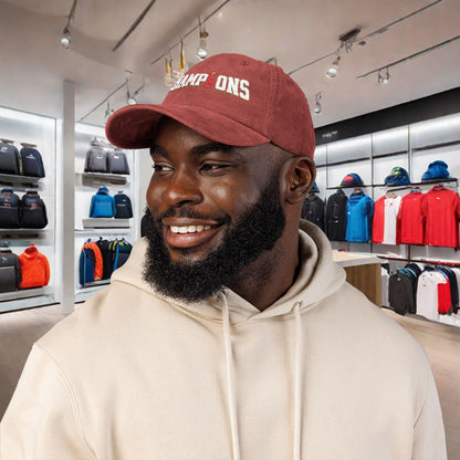 Casquette en velours côtelé et brodé - PL Champions (Arsenal)