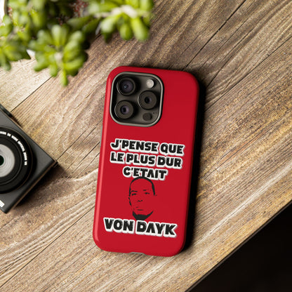 Coque Téléphone - Van Dijk (Liverpool phone case)