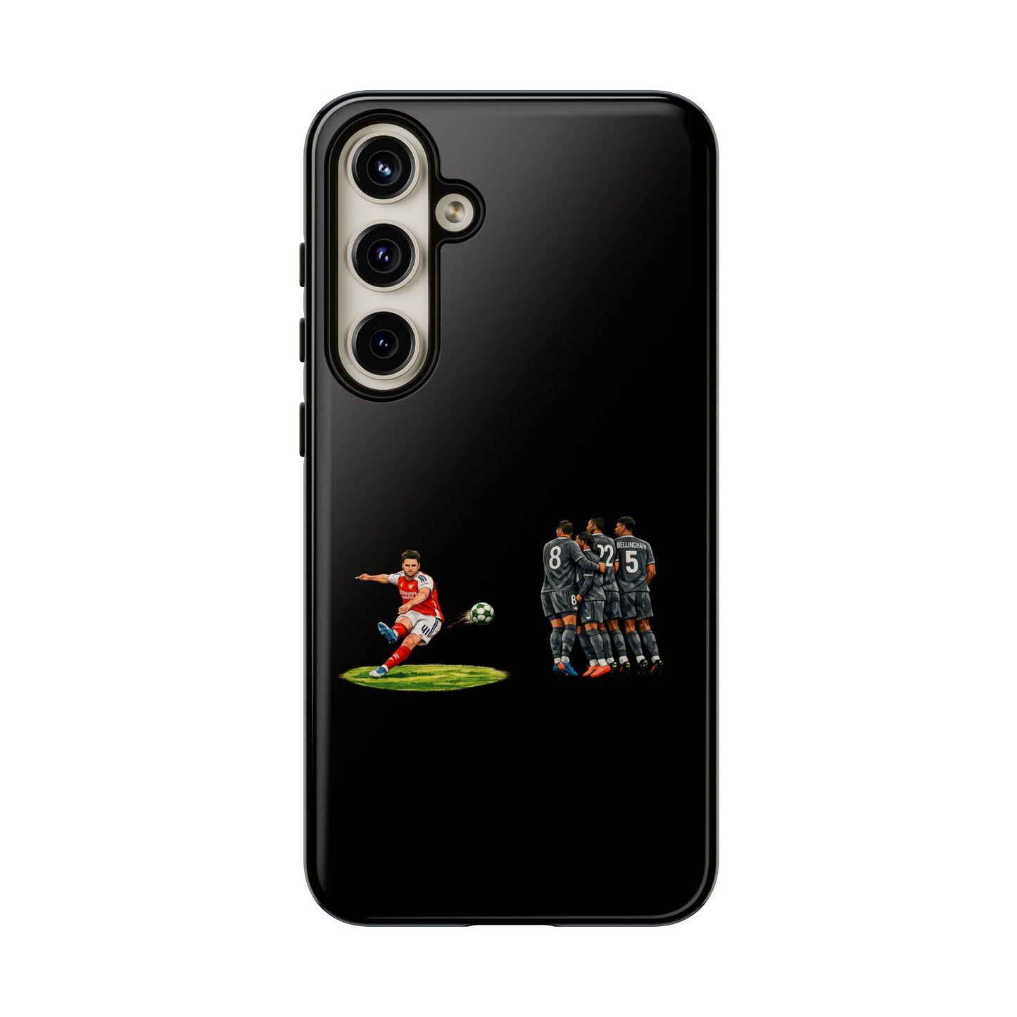 iPhone/Samsung Case - Declan Rice Free Kick (Arsenal phone case)