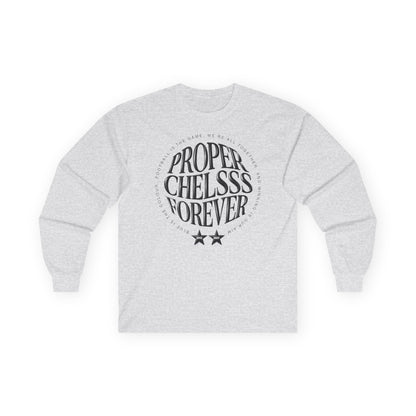 T-Shirt Manches Longues Mixte - Chelsea "Proper Chels"