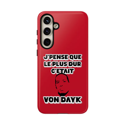 Coque Téléphone - Van Dijk (Liverpool phone case)