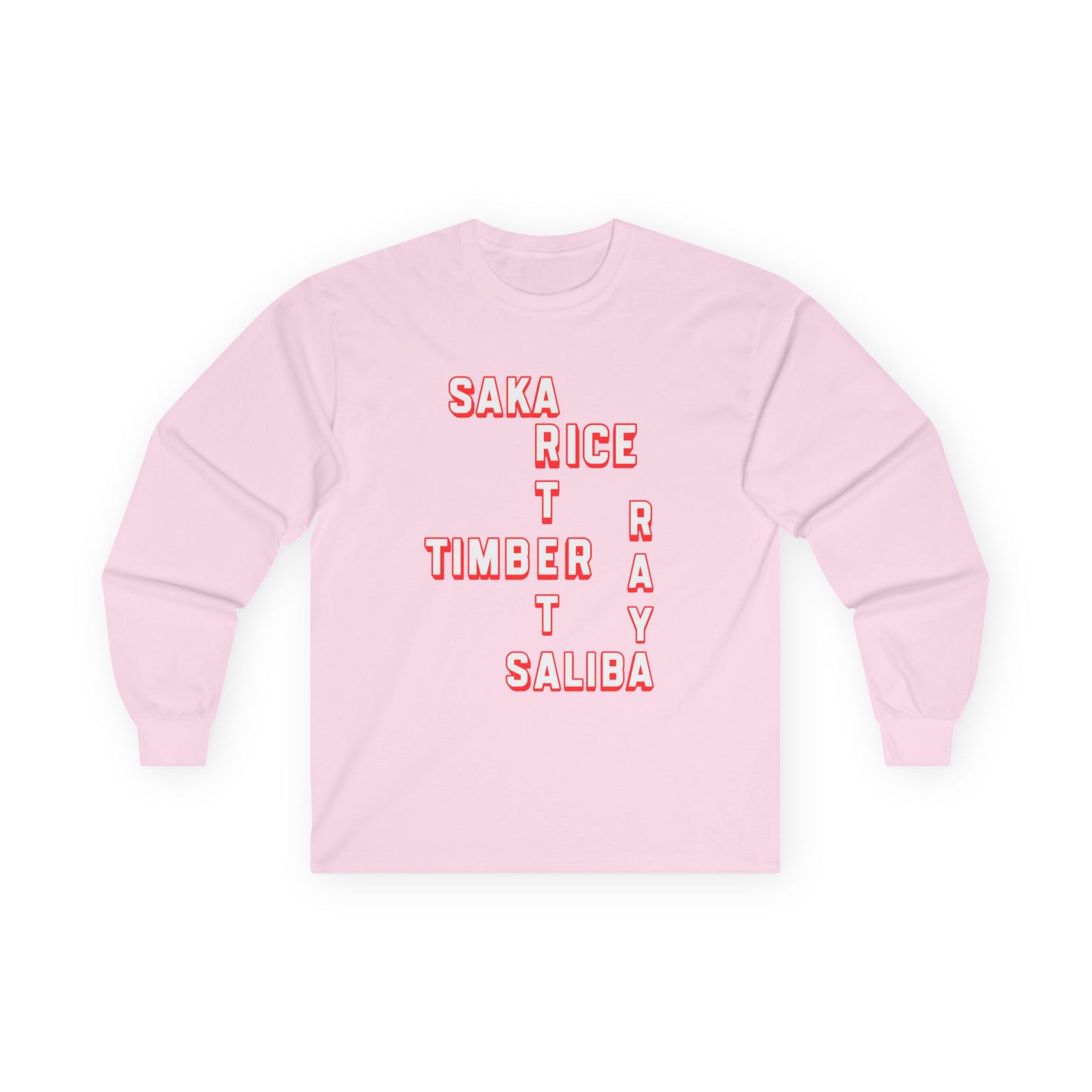 Unisex Long Sleeve T-Shirt - Arsenal (Words, Mots)