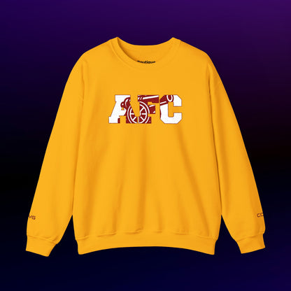 Unisex sweater with embroidered design - "AFC" Arsenal