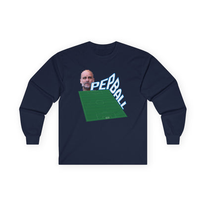 T-Shirt Manches Longues Mixte - Pep Guardiola "Pep Ball" Manchester City