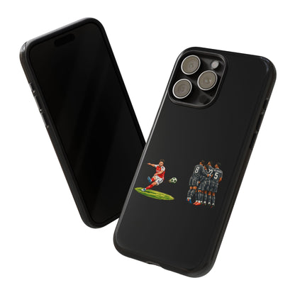 iPhone/Samsung Case - Declan Rice Free Kick (Arsenal phone case)