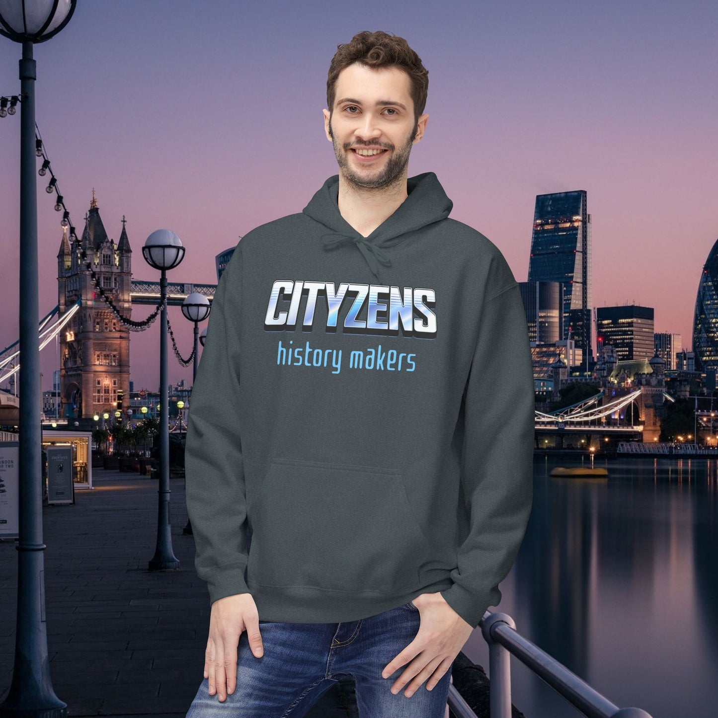 Hoodie Capuche Mixte - History Makers (Manchester City)