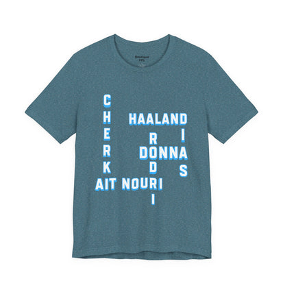 T-Shirt Mixte - Man City (Words, Mots)