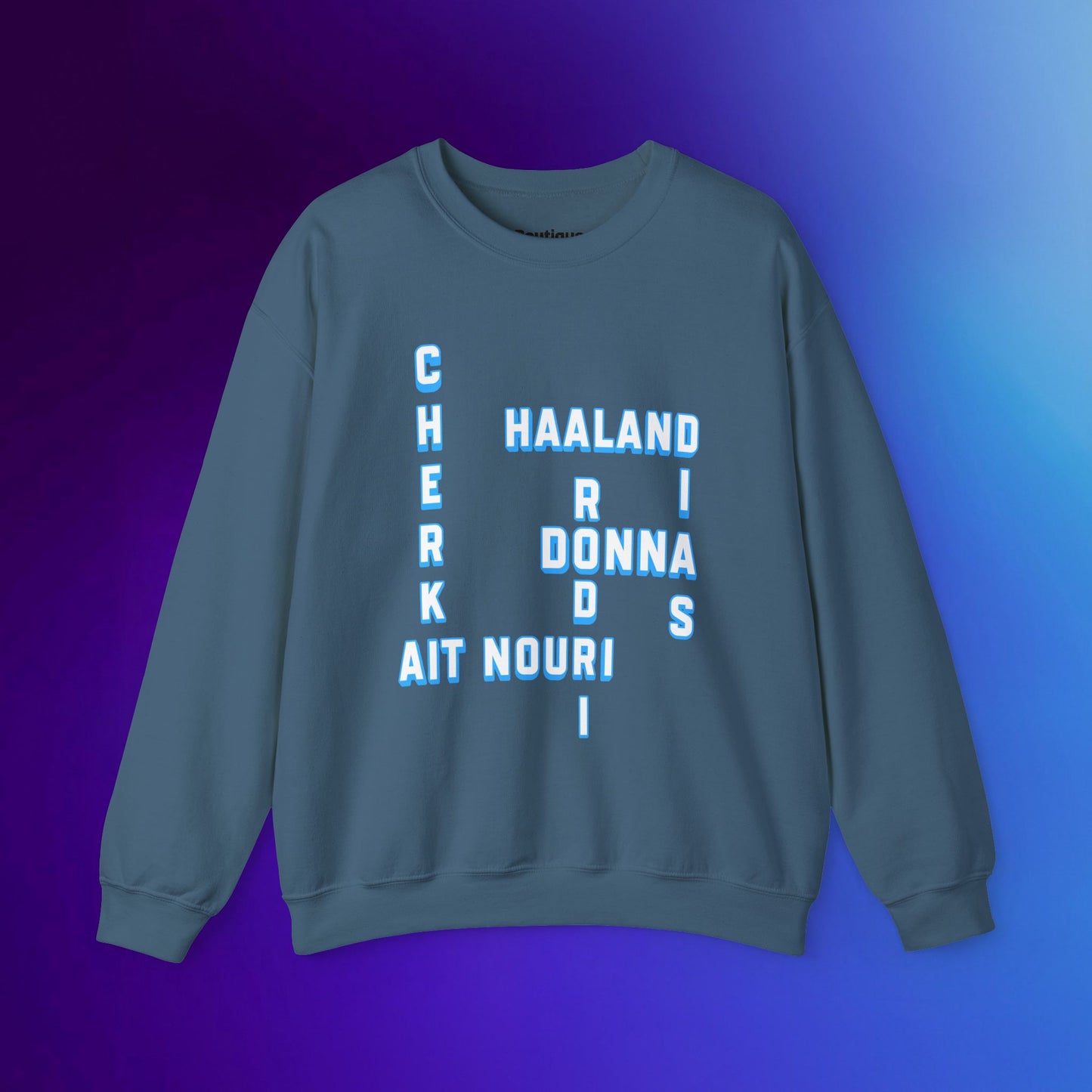 Pull Mixte - Manchester City (Words, Mots)