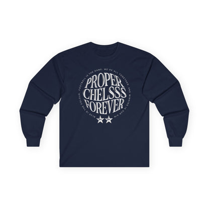 T-Shirt Manches Longues Mixte - Chelsea "Proper Chels"